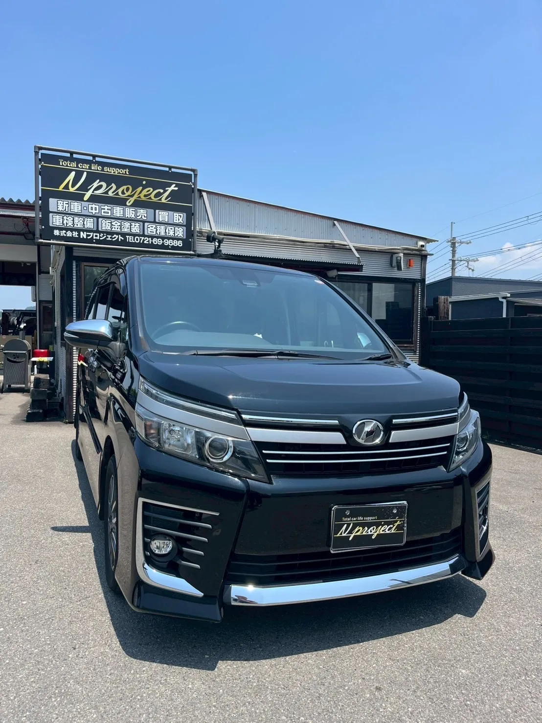 ヴォクシー　車検　24点検　整備　点検　交換　オイル交換　鈑金塗装　河内長野　富田林　狭山　南大阪　自社整備工場