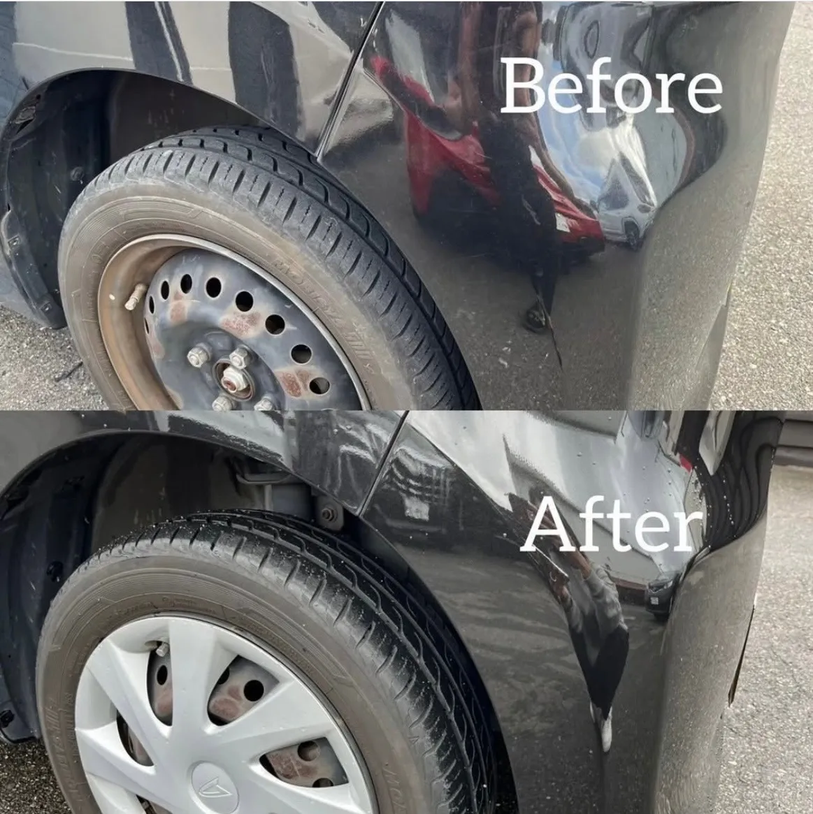 タント　事故　修理　鈑金塗装　交換　凹み　ガリ傷　保険　河内長野　狭山　富田林　自社整備工場　Nプロジェクト