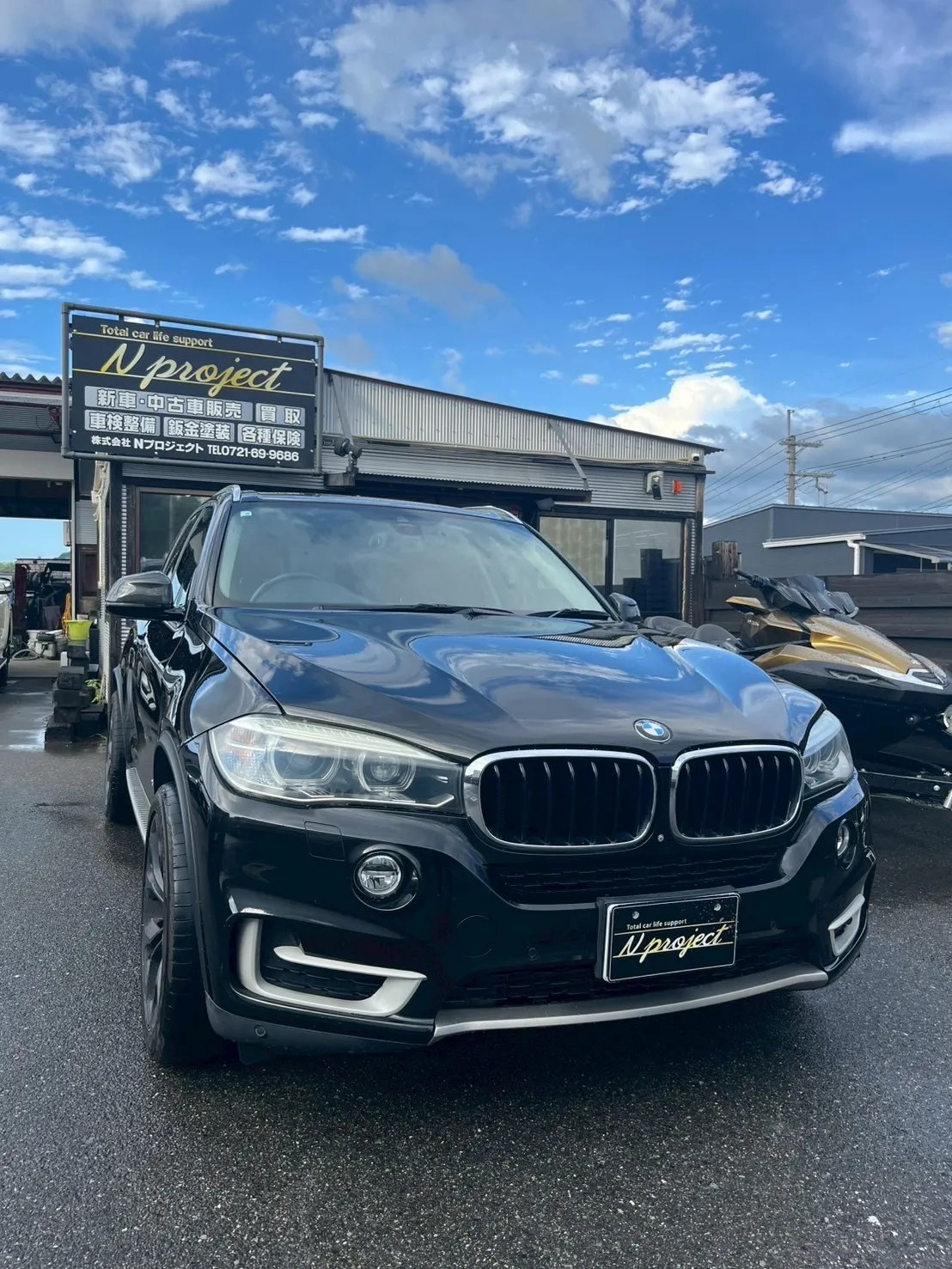 BMW 人気車　外車　車検　24点検　整備　車検　交換　修理　鈑金塗装　河内長野　狭山　富田林　南大阪　自社整備工場　Nプロジェクト