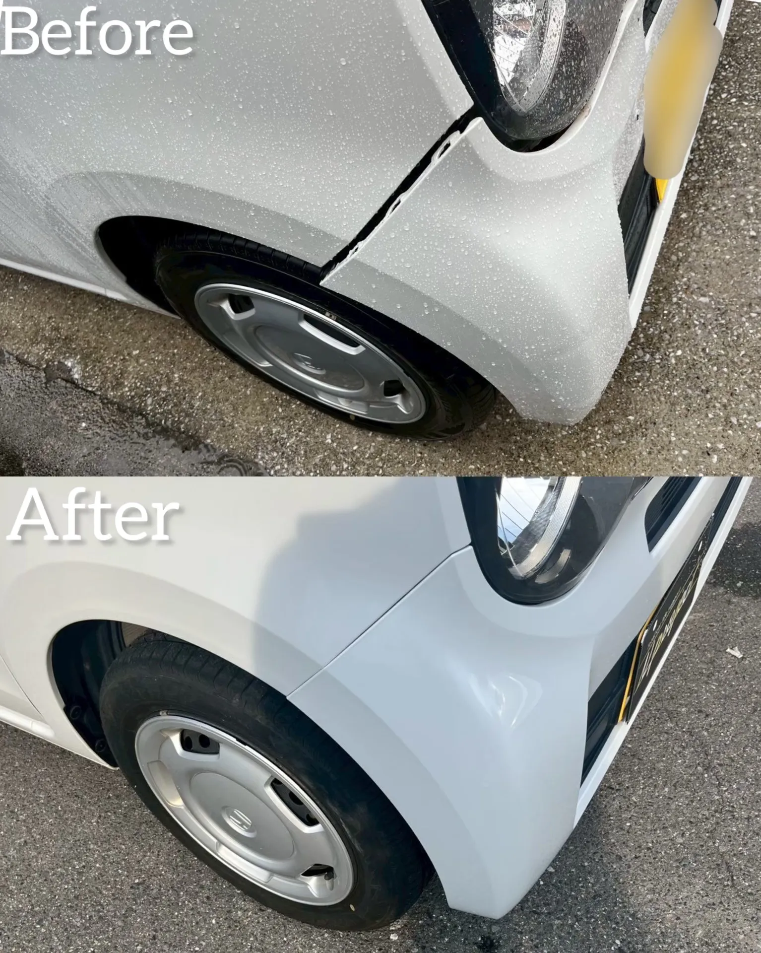 Nワゴン ホンダ　ガリ傷　凹み　事故　修理　交換　鈑金塗装　河内長野　狭山　富田林　南大阪　自社整備工場　Nプロジェクト