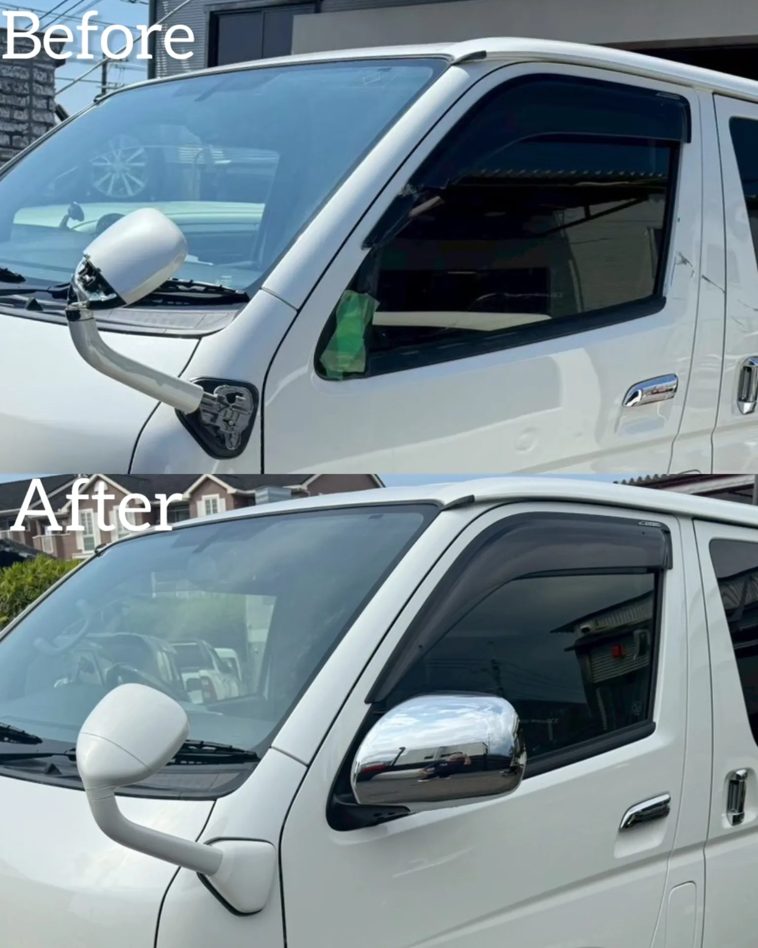 ハイエース　TOYOTA   事故　交換　整備　点検　鈑金塗装　保険　河内長野　狭山　富田林　南大阪　自社整備工場　Nプロジェクト