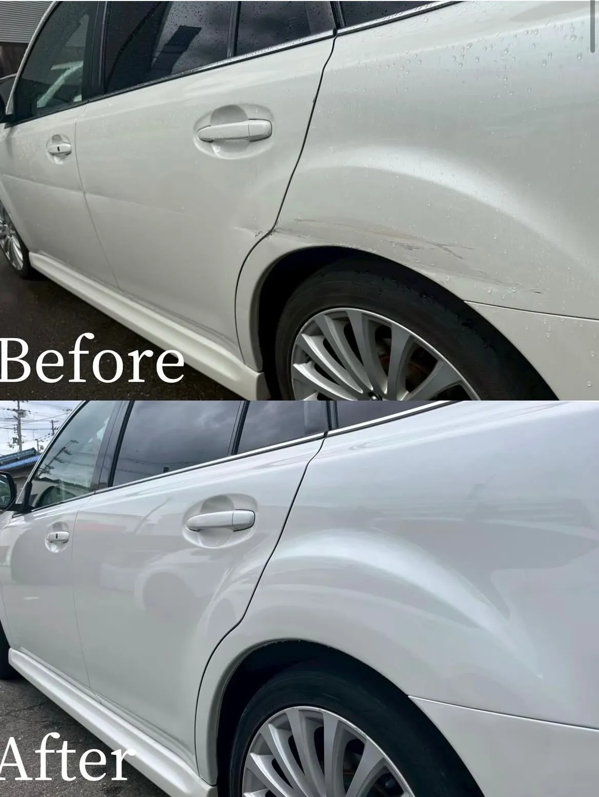 レガシー　ガリ傷　凹み　事故　交換　修理　鈑金塗装　保険　整備　点検　河内長野　狭山　富田林　南大阪　自社整備工場　Nプロジェクト