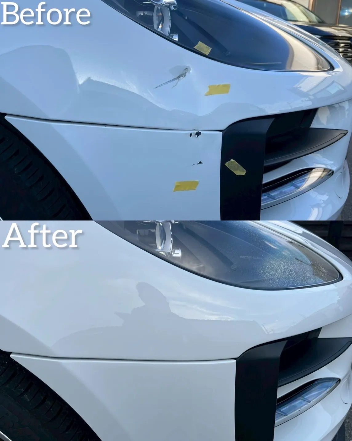 ポルシェ　マカン　外車　人気車　事故　交換　修理　鈑金塗装　保険　河内長野　狭山　富田林　南大阪　自社整備工場　Nプロジェクト