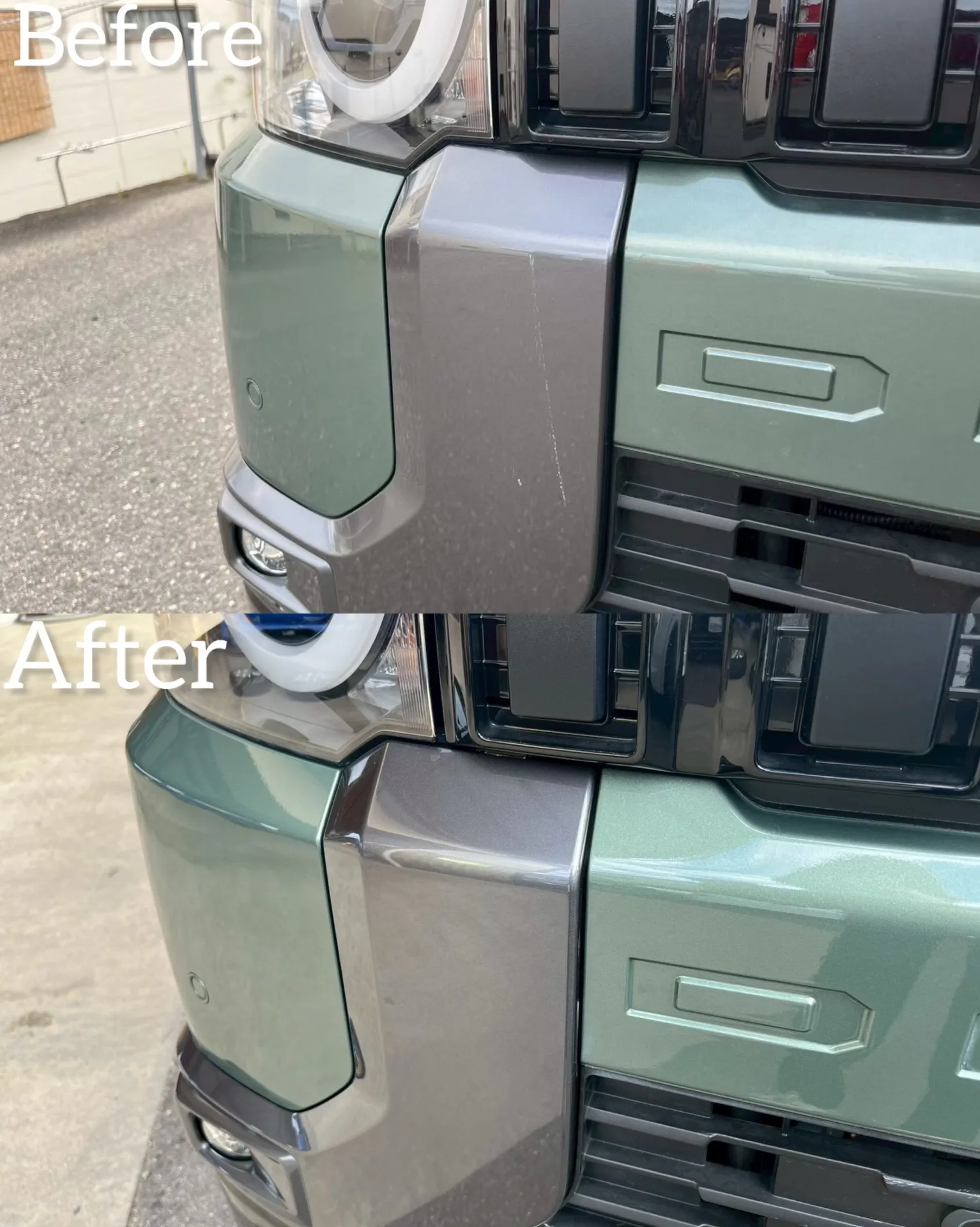 デリカミニ　三菱　事故　修理　鈑金塗装　交換　凹み　ガリ傷　保険　河内長野　狭山　富田林　自社整備工場　Nプロジェクト