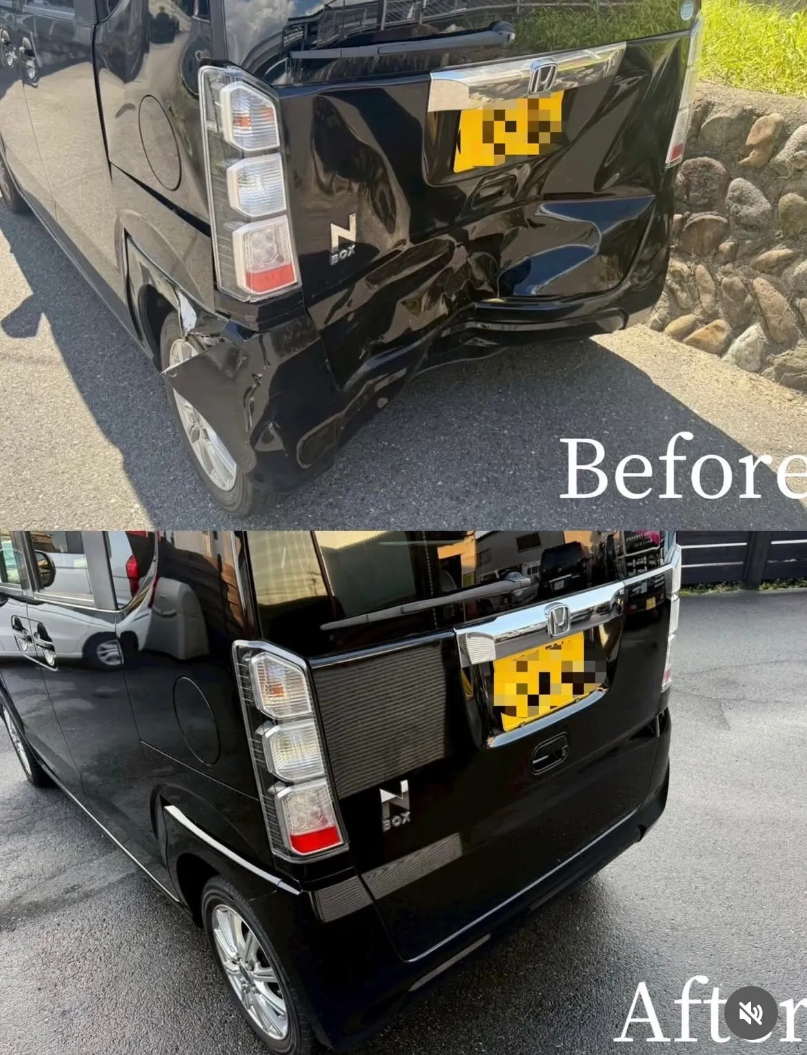 NBOX  ホンダ　人気車　事故　修理　保険　整備　交換　取付　河内長野　狭山　富田林　南大阪　自社整備工場　Nプロジェクト