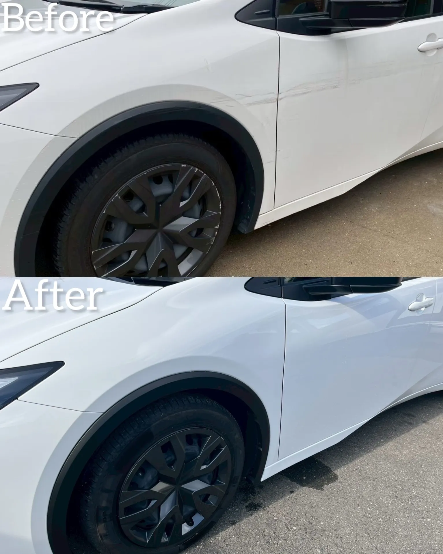 プリウス　TOYOTA  人気車　事故　修理　鈑金　塗装　交換　凹み　ガリ傷　河内長野　狭山　富田林　南大阪　自社整備工場　Nプロジェクト