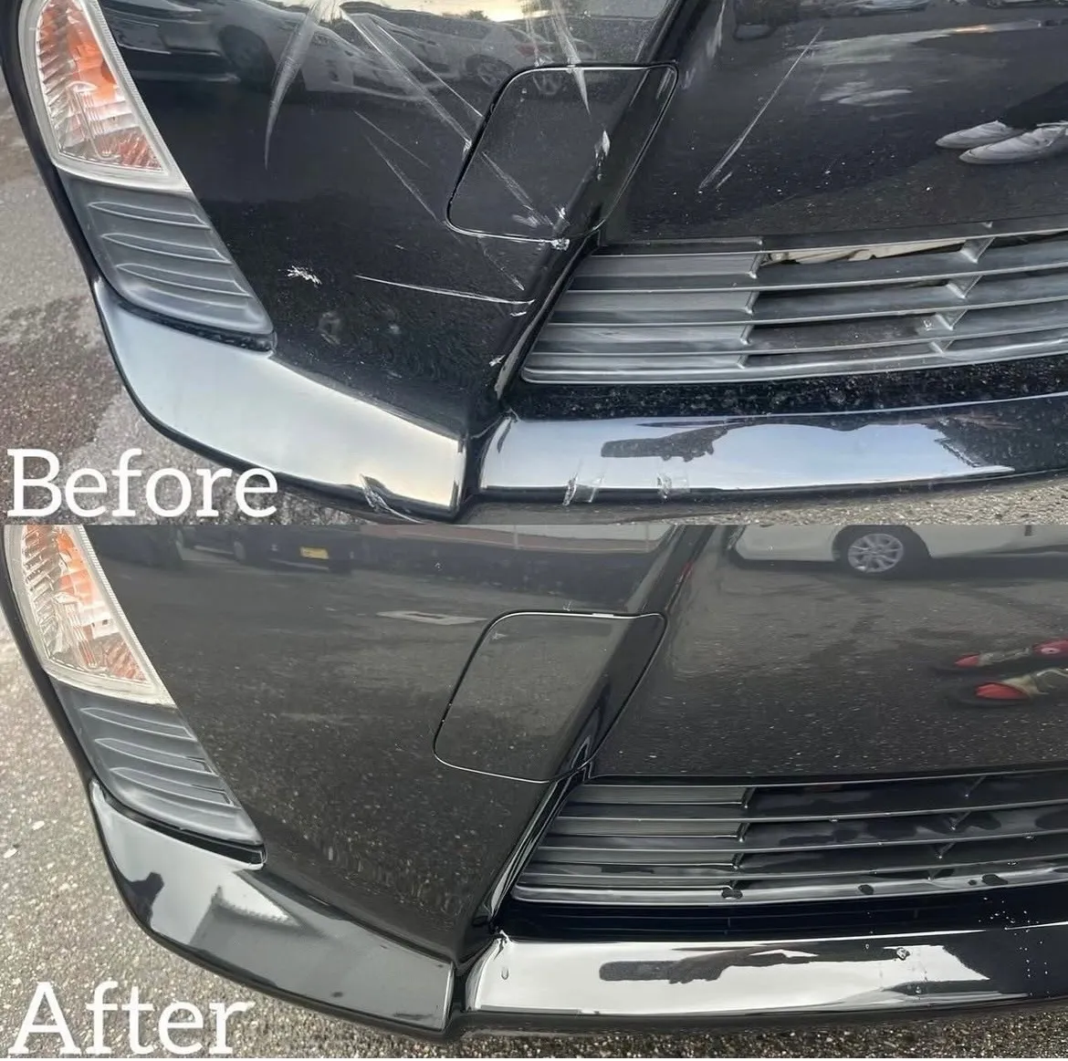 アクア　TOYOTA  鈑金　塗装　事故　修理　交換　凹み　ガリ傷　保険　河内長野　富田林　狭山　南大阪　自社整備工場　Nプロジェクト