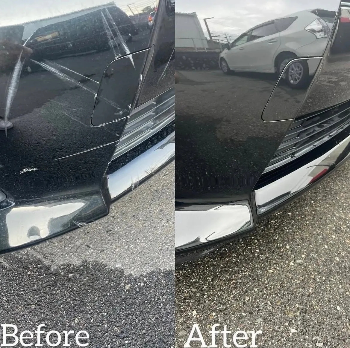 アクア　TOYOTA  鈑金　塗装　事故　修理　交換　凹み　ガリ傷　保険　河内長野　富田林　狭山　南大阪　自社整備工場　Nプロジェクト