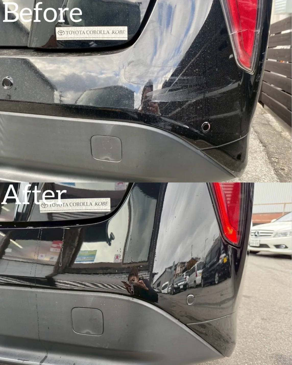 キズ・へこみ直し　リヤバンパー　クォーター　ガリ傷　凹み　鈑金塗装　事故　保険　交換　修理　整備　点検　車検　河内長野　狭山　富田林　南大阪　自社整備工場　Nプロジェクト