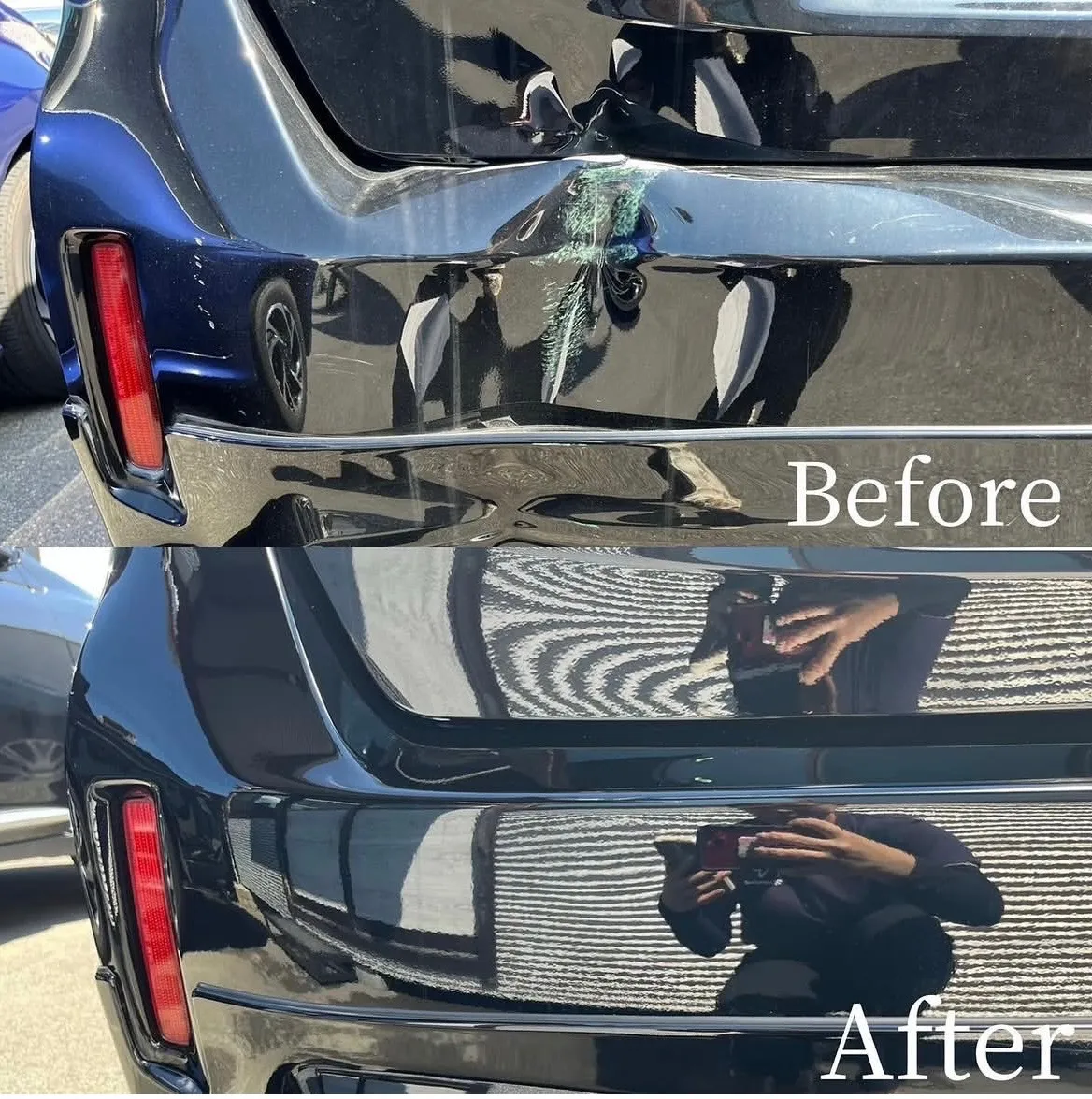 キズ・へこみ直し　リヤバンパー　クォーター　ガリ傷　凹み　鈑金塗装　事故　保険　交換　修理　整備　点検　車検　河内長野　狭山　富田林　南大阪　自社整備工場　Nプロジェクト