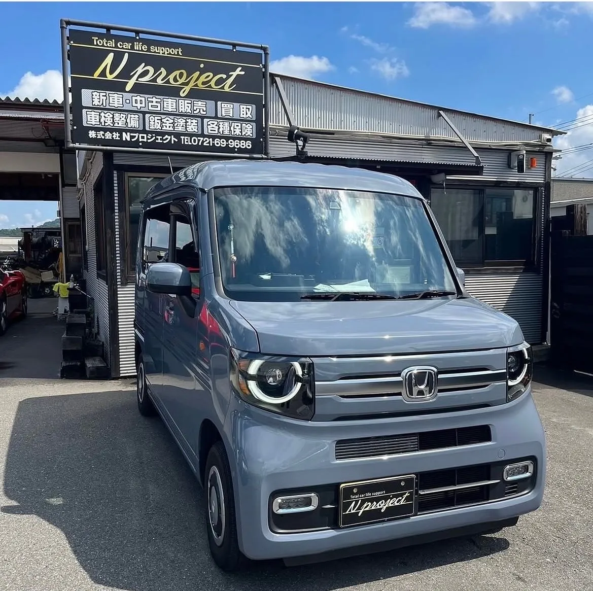 　キズ・へこみ直し　リヤバンパー　クォーター　ガリ傷　凹み　鈑金塗装　事故　保険　交換　修理　整備　点検　車検　河内長野　狭山　富田林　南大阪　自社整備工場　Nプロジェクト