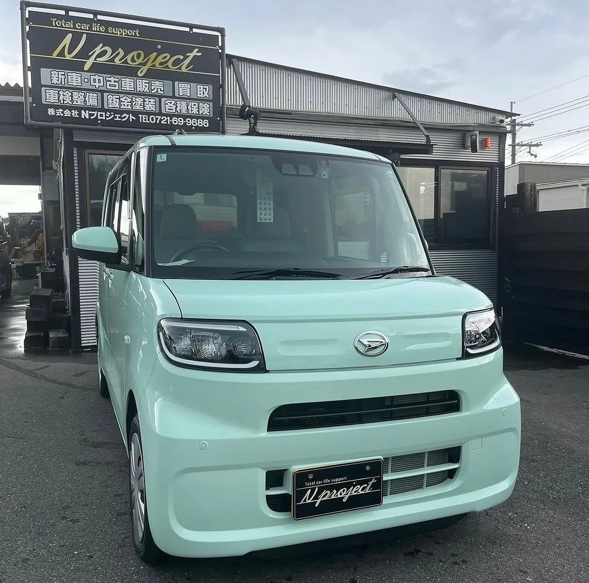 キズ・へこみ直し リヤバンパー クォーター ガリ傷 凹み 鈑金塗装 事故 保険 交換 修理 整備 点検 車検 河内長野 狭山 富田林 南大阪 自社整備工場 Nプロジェクト