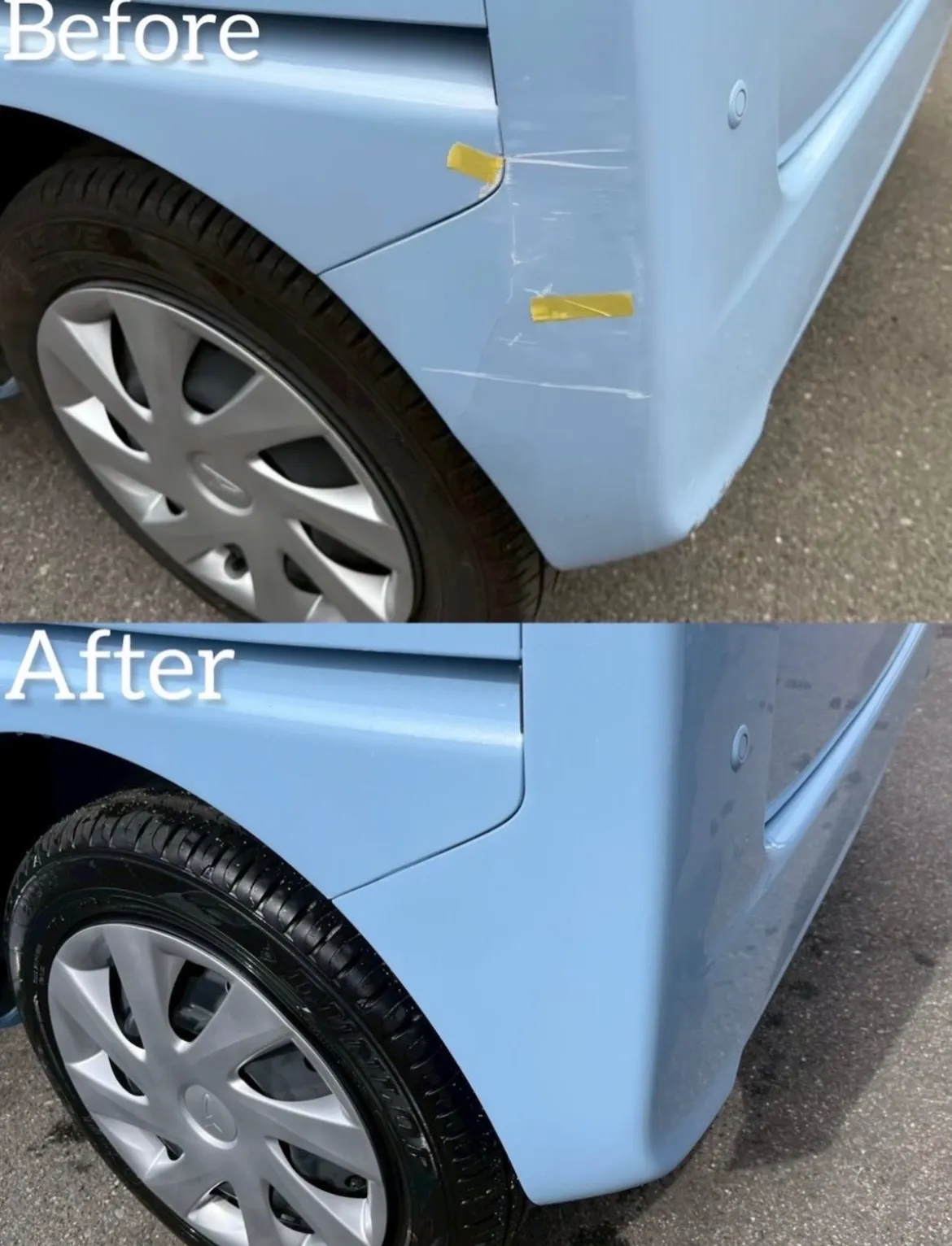 タント　事故　修理　鈑金塗装　交換　凹み　ガリ傷　保険　河内長野　狭山　富田林　自社整備工場　Nプロジェクト